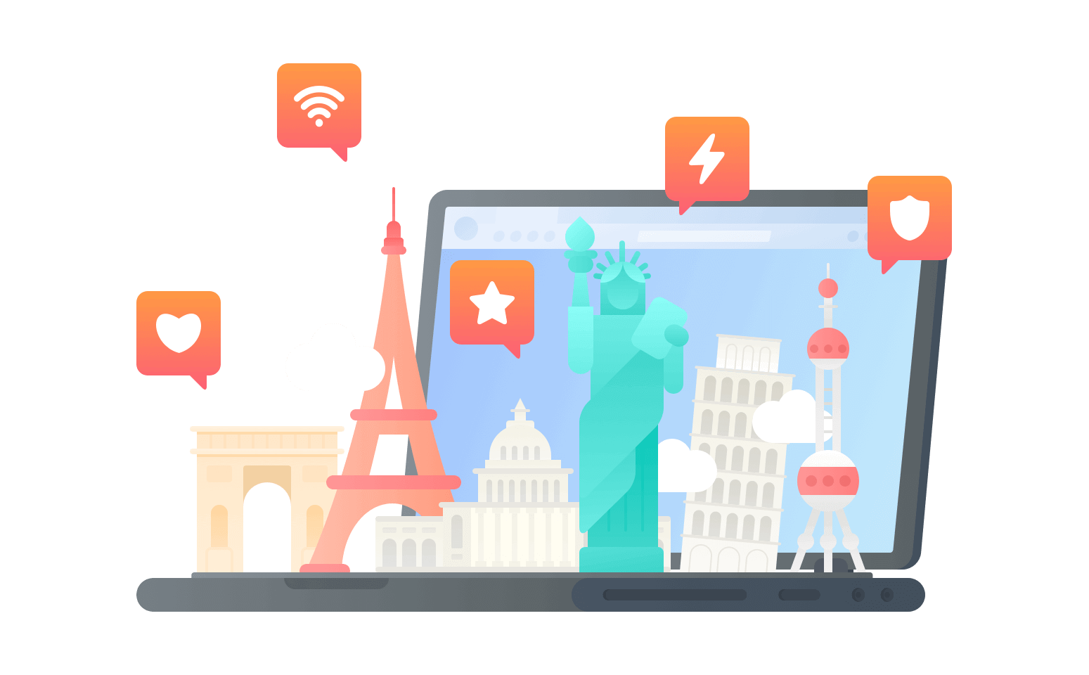 翻回国VPN - 快返回国